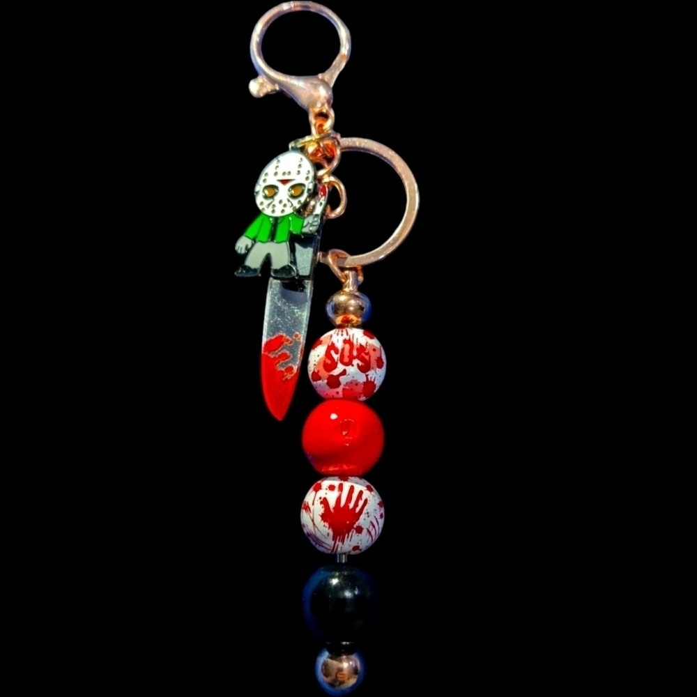Jason Voorhee Keychain. Halloween